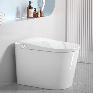 Smarttoalett med spyling, føn og oppvarmet sete