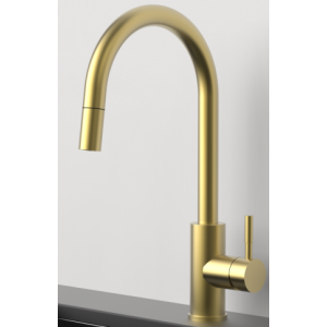 Trippelseven  - Engreps kjøkkenbatteri gull