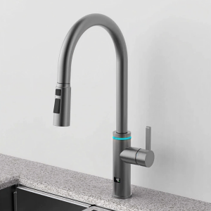 Smart ettgreps kjøkkenbatteri