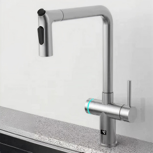 Smart kjøkkenbatteri med LED-display