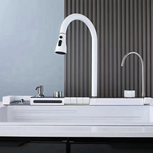 Multifunksjonell kjøkkenvask – Hvit